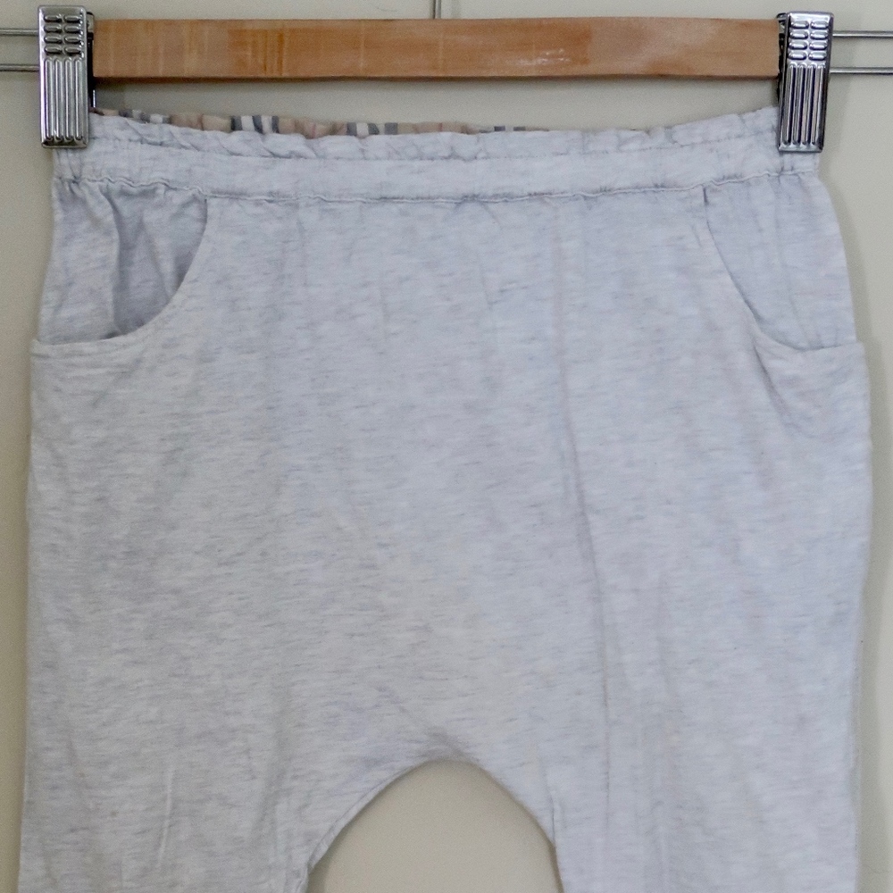 Gray Burberry Pants sz 24 mo.